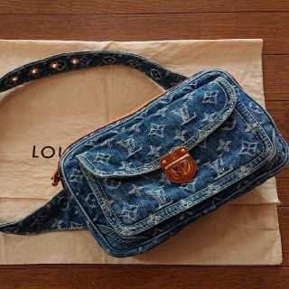 ルイヴィトン(LOUIS VUITTON)の💜キャベツ様専💜レア❇️LOUIS VUITTON デニム バム バッグ💜(ボディバッグ/ウエストポーチ)