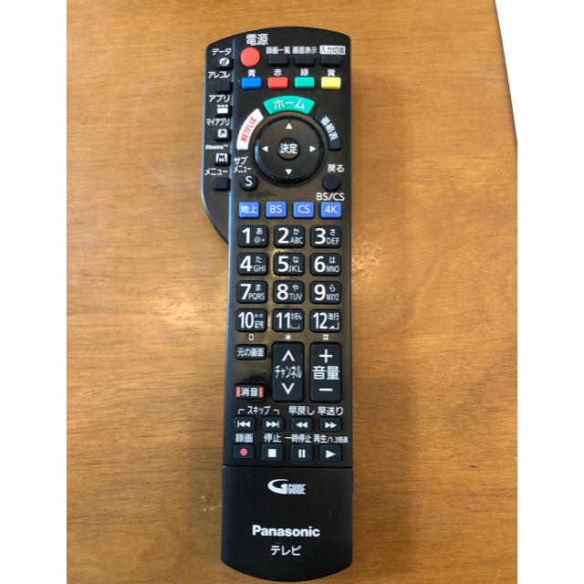 Panasonic(パナソニック)のpanasonic 液晶テレビ　リモコン　N2QAYB001228 スマホ/家電/カメラのテレビ/映像機器(その他)の商品写真