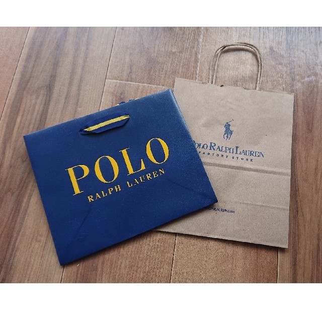 POLO RALPH LAUREN(ポロラルフローレン)のショップ袋  紙袋  ラルフローレン レディースのバッグ(ショップ袋)の商品写真