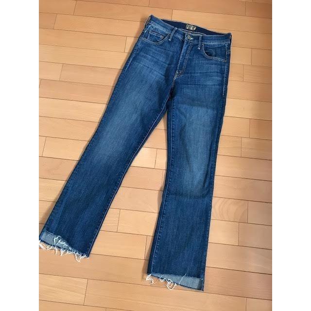 L'Appartement DEUXIEME CLASSE(アパルトモンドゥーズィエムクラス)のMOTHER DENIM Insider Crop デニム アパルトモン パン レディースのパンツ(デニム/ジーンズ)の商品写真