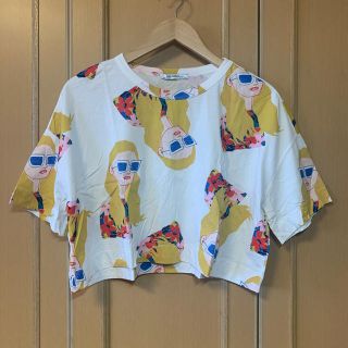 ザラ(ZARA)のZARA クロップドTシャツ(Tシャツ(半袖/袖なし))