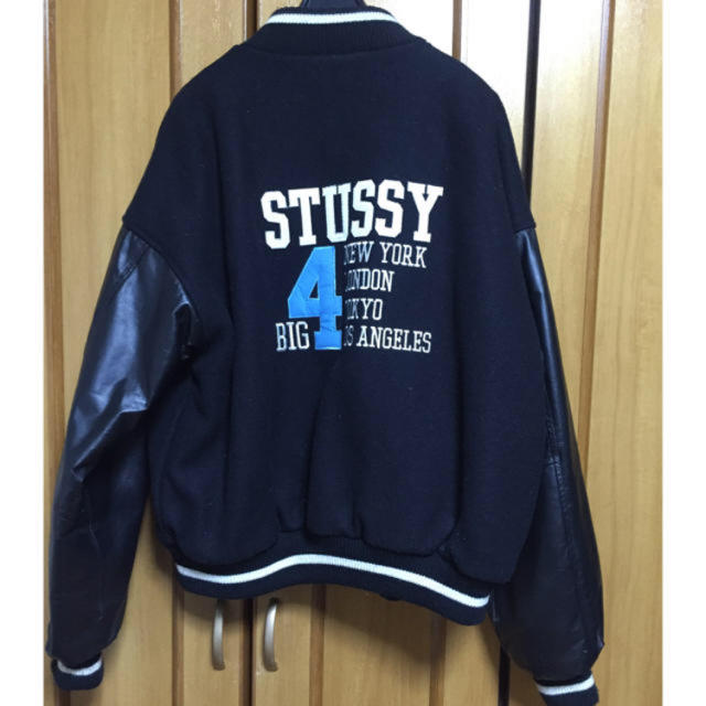 STUSSY(ステューシー)のステューシー　スタジャン　ビッグ４ メンズのジャケット/アウター(スタジャン)の商品写真