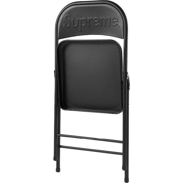 Supreme(シュプリーム)の【 Black 】 Supreme Metal Folding Chair インテリア/住まい/日用品の椅子/チェア(折り畳みイス)の商品写真