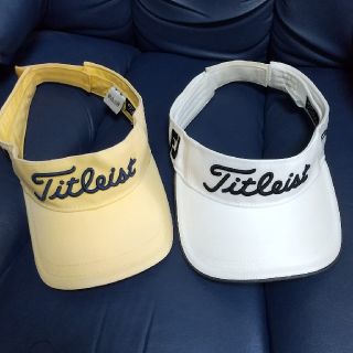 タイトリスト(Titleist)のタイトリスト　サンバイザー　2個セット(サンバイザー)