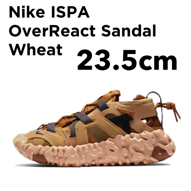NIKE(ナイキ)の【新品/限定】NIKE ISPAオーバーリアクト サンダル(Wheat) レディースの靴/シューズ(スニーカー)の商品写真
