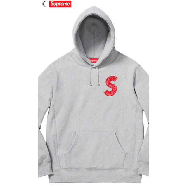 supreme S Logo Hooded Sweatshirt