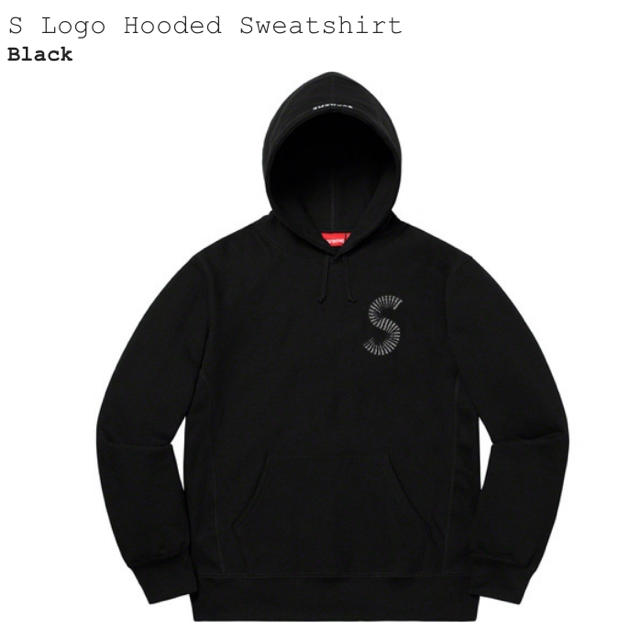 supreme sロゴhoodie