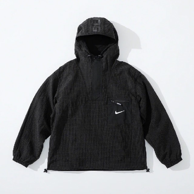 Supreme Nike Anorak Black Largeメンズ