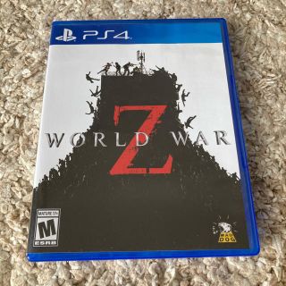 プレイステーション4(PlayStation4)のworld war z(家庭用ゲームソフト)