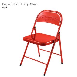 シュプリーム(Supreme)のsupreme Metal Folding Chair シュプリーム 椅子(折り畳みイス)