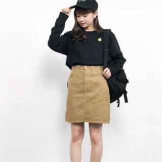 リー(Lee)のLee × E hyphen world gallery コーデュロイ スカート(ひざ丈スカート)