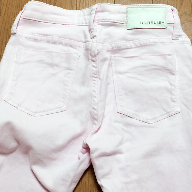 UNRELISH(アンレリッシュ)のUNRELISH♡スキニー♡ピンク レディースのパンツ(デニム/ジーンズ)の商品写真