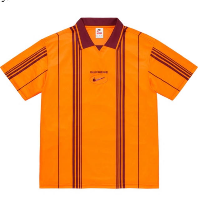 OrangeSIZESupreme/Nike Jewel Stripe Soccer Jersey