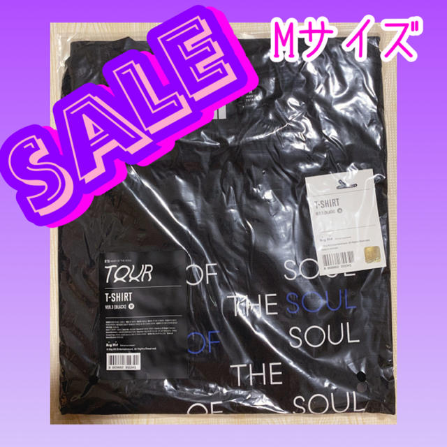 【SALE】BTS MOS 海外版Tシャツ Mサイズ