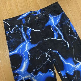 JADED LONDON BLUE LIGHTNING BOLT JEANS(デニム/ジーンズ)