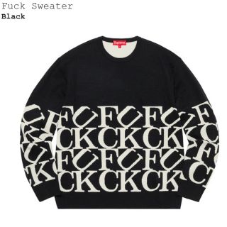 シュプリーム(Supreme)のsupreme Fuck Sweater XL(ニット/セーター)