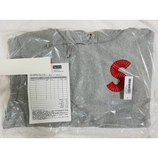 Supreme - supreme S Logo Hooded Sweatshirt Sロゴ グレーの通販 by