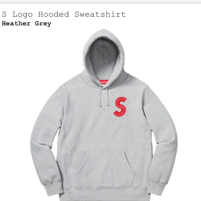 トップスSupreme S Logo Hooded Sweatshirt