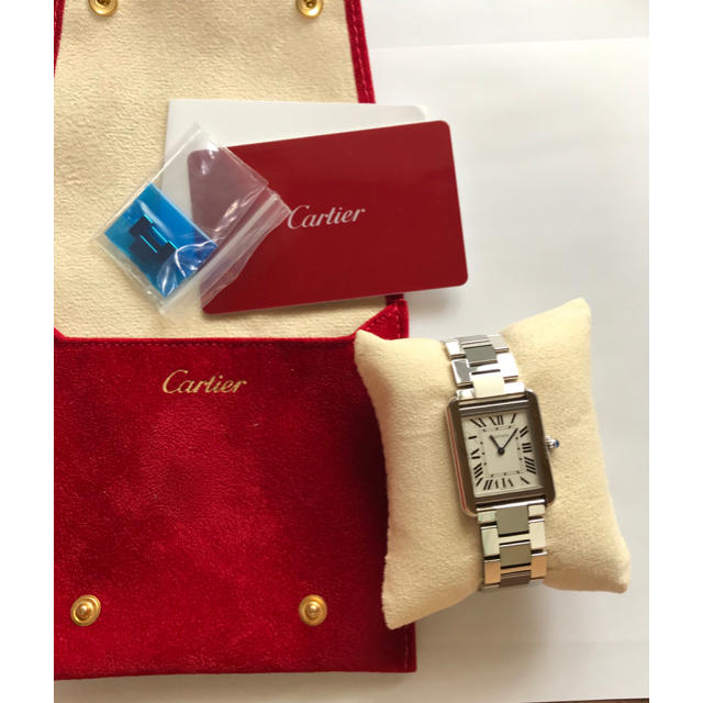 新品即決 Cartier - なお2574様 カルティエ タンクソロ SM ステンレススチール時計 腕時計 新品即決 Cartier - なお2574様 カルティエ タンクソロ SM ステンレススチール時計 腕時計