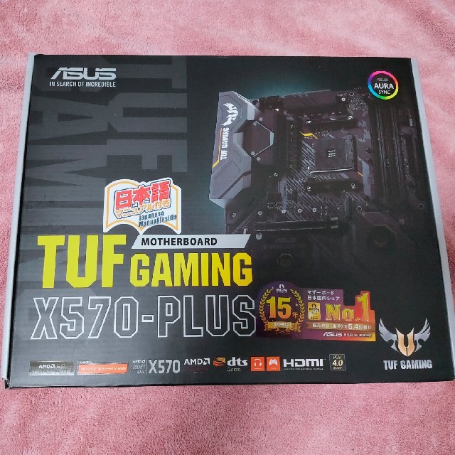 ASUS TUF GAMING X570-PLUS 中古 本物の 5040円引き holderbat.alsace