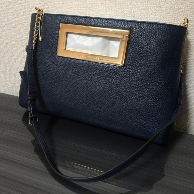 MICHEAL KORS レザー クラッチバッグ