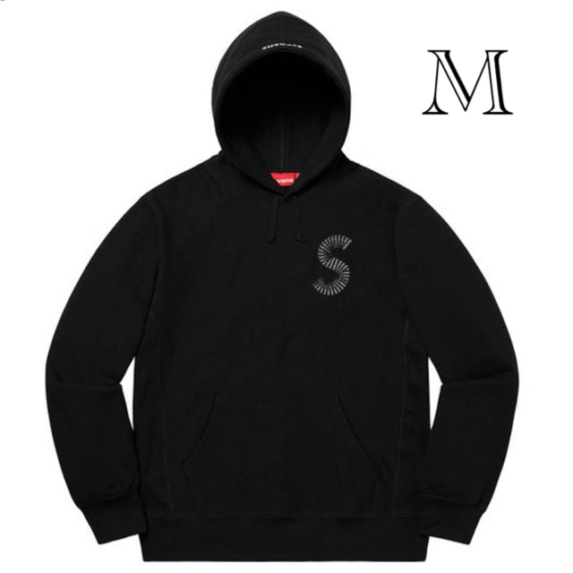 supreme Sロゴ パーカー Mサイズ