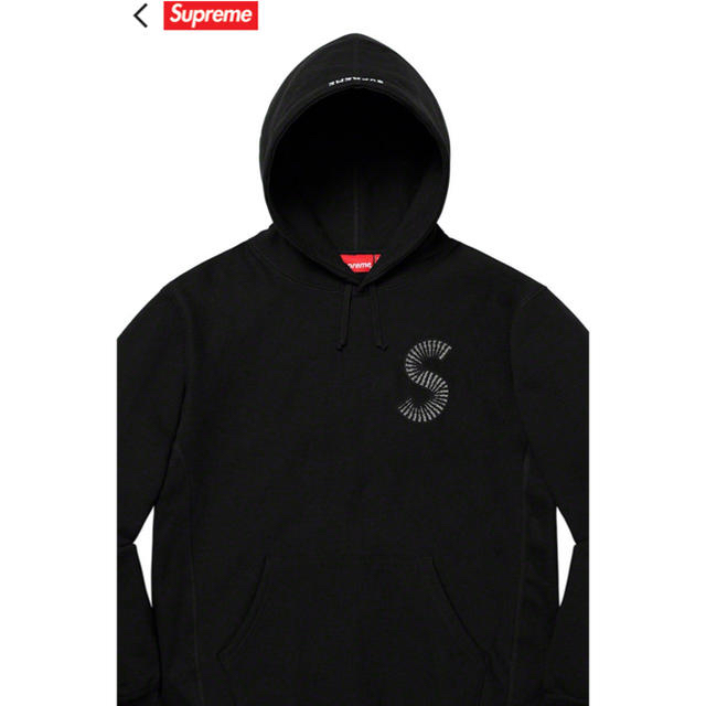 supreme Sロゴフーディー　Lサイズ