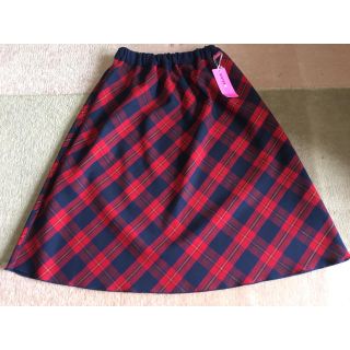 ジェニィ(JENNI)のsize150 チェックスカート【リバーシブル】(スカート)