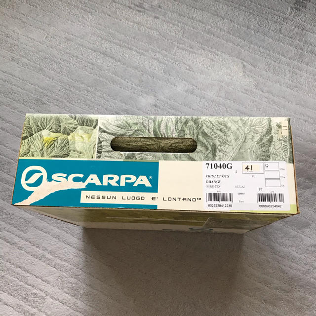 SCARPA トリオレGTX  EU41 登山靴