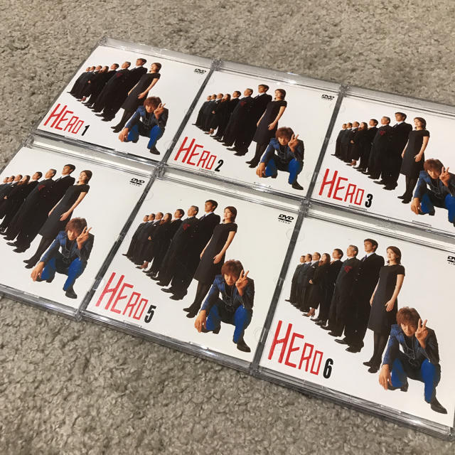 ドラマ HERO DVD 全6巻セット 木村拓哉 キムタクの通販 by える6096's ...