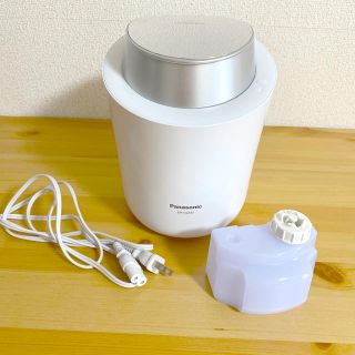 パナソニック(Panasonic)の【値下】スチーマー ナノケア / W温冷エステ EH-CSA97-P(フェイスケア/美顔器)