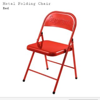 シュプリーム(Supreme)のSUPREME Metal Folding Chair RED レッド(折り畳みイス)