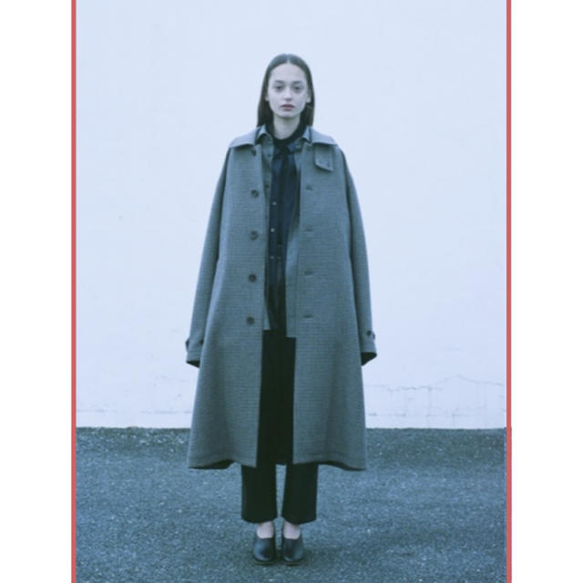 SUNSEA(サンシー)のstein OVER SLEEVE INVESTIGATED COAT メンズのジャケット/アウター(ステンカラーコート)の商品写真