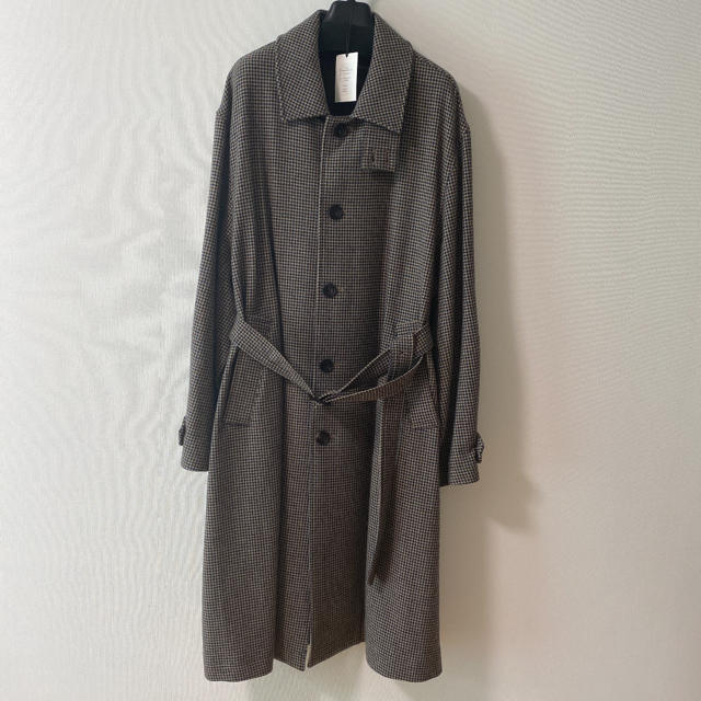 SUNSEA(サンシー)のstein OVER SLEEVE INVESTIGATED COAT メンズのジャケット/アウター(ステンカラーコート)の商品写真