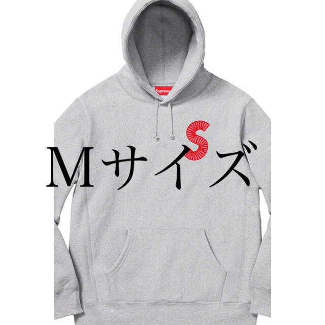 S Logo Hooded Sweatshirt Mサイズ グレー