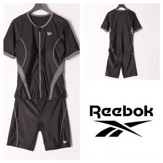 リーボック(Reebok)のReebok 17号　袖付き水着　前ジッパー　セパレート　新品タグ付きレディース(水着)