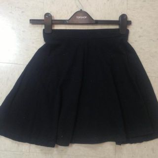 トップショップ(TOPSHOP)のTOPSHOP♣BLACKフレアスカート(ミニスカート)