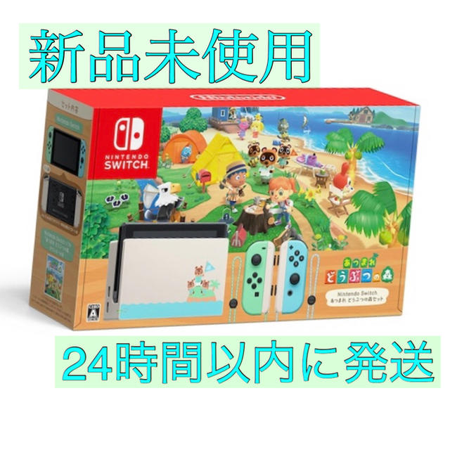 【新品】Nintendo Switch あつまれどうぶつの森セット　スイッチ本体