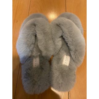 ザラホーム(ZARA HOME)のザラホーム　ZARA HOME ファーサンダル(サンダル)