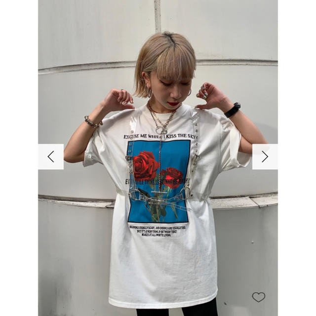 jouetie(ジュエティ)のjouetie プリントTシャツ レディースのトップス(Tシャツ(半袖/袖なし))の商品写真