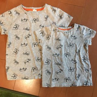 サマンサモスモス(SM2)の95 120 半袖　Tシャツ　兄弟コーデ(Tシャツ/カットソー)