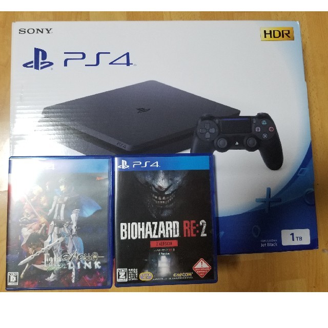 ゲームソフト/ゲーム機本体PS4 1ＴＢ ソフト2本セット