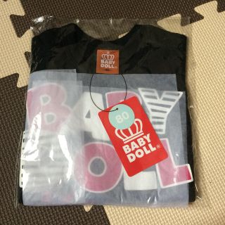 ベビードール(BABYDOLL)のベビードール シャツ 黒 80(Ｔシャツ)