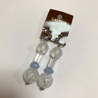 【新品未使用】Lattice アクセサリー　イヤリング(イヤリング)