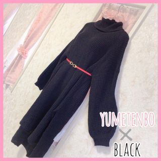 ユメテンボウ(夢展望)の⚫︎ せんよう ⚫︎(ひざ丈ワンピース)