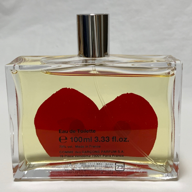 COMME des GARCONS(コムデギャルソン)の【難あり】コムデギャルソン プレイ レッド EDT 100ml 香水 コスメ/美容の香水(ユニセックス)の商品写真