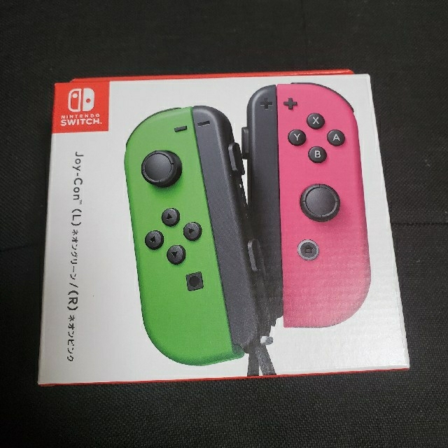 Nintendo Switch Joy-Con ネオングリーン/ネオンピンク