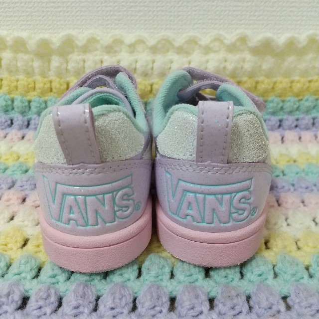 VANS(ヴァンズ)の【みくち様専用】VANS 運動靴 15cm  薄紫 キッズ/ベビー/マタニティのキッズ靴/シューズ(15cm~)(スニーカー)の商品写真