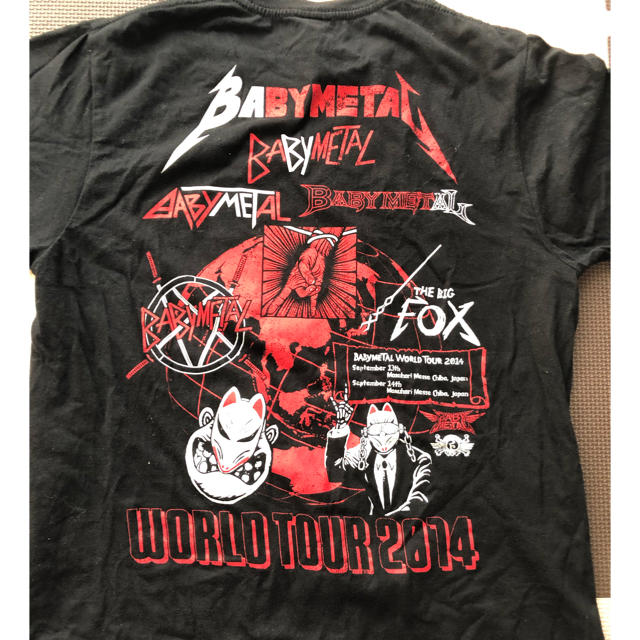 BABYMETAL(ベビーメタル)のBABYMETAL Tシャツ　Mサイズ エンタメ/ホビーのタレントグッズ(ミュージシャン)の商品写真