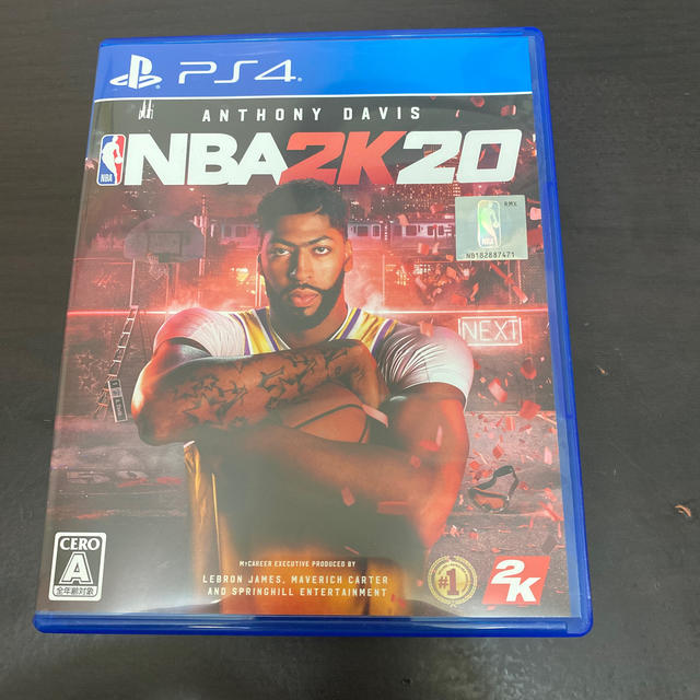 PlayStation4(プレイステーション4)のNBA2k20 エンタメ/ホビーのゲームソフト/ゲーム機本体(家庭用ゲームソフト)の商品写真